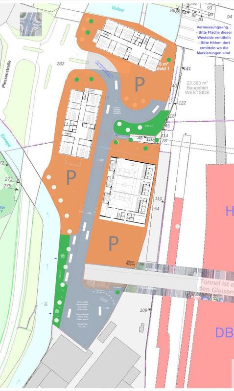 BBZ HA Cuno Berufs-Schule in Hagen - Ersatz-Neubau - START - auf Varta-Insel oder besser noch auf der Westside