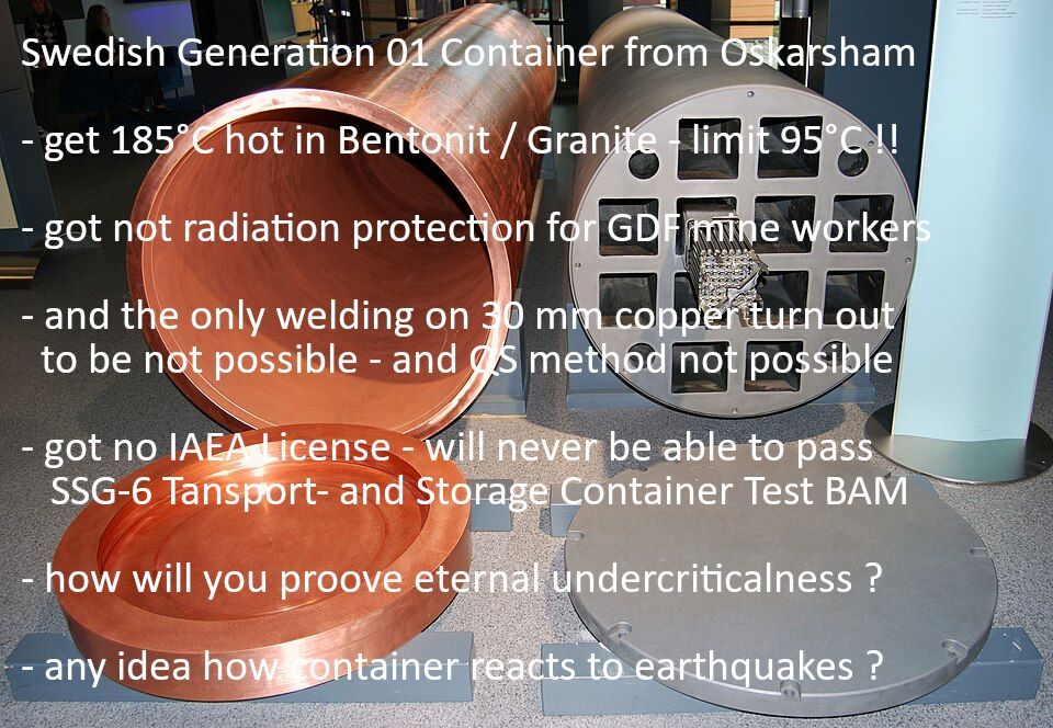 >>> Hardrock GSR Mine Consult - on  EU Commission Peer Review level - Mine planning service for SKB and Posiva - full CAD draft service goes extra - GSR will become a decay heat use unit.