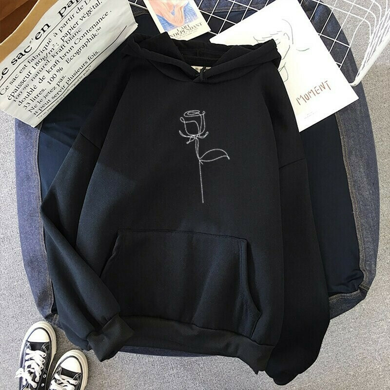 HOODIE A FLEUR
