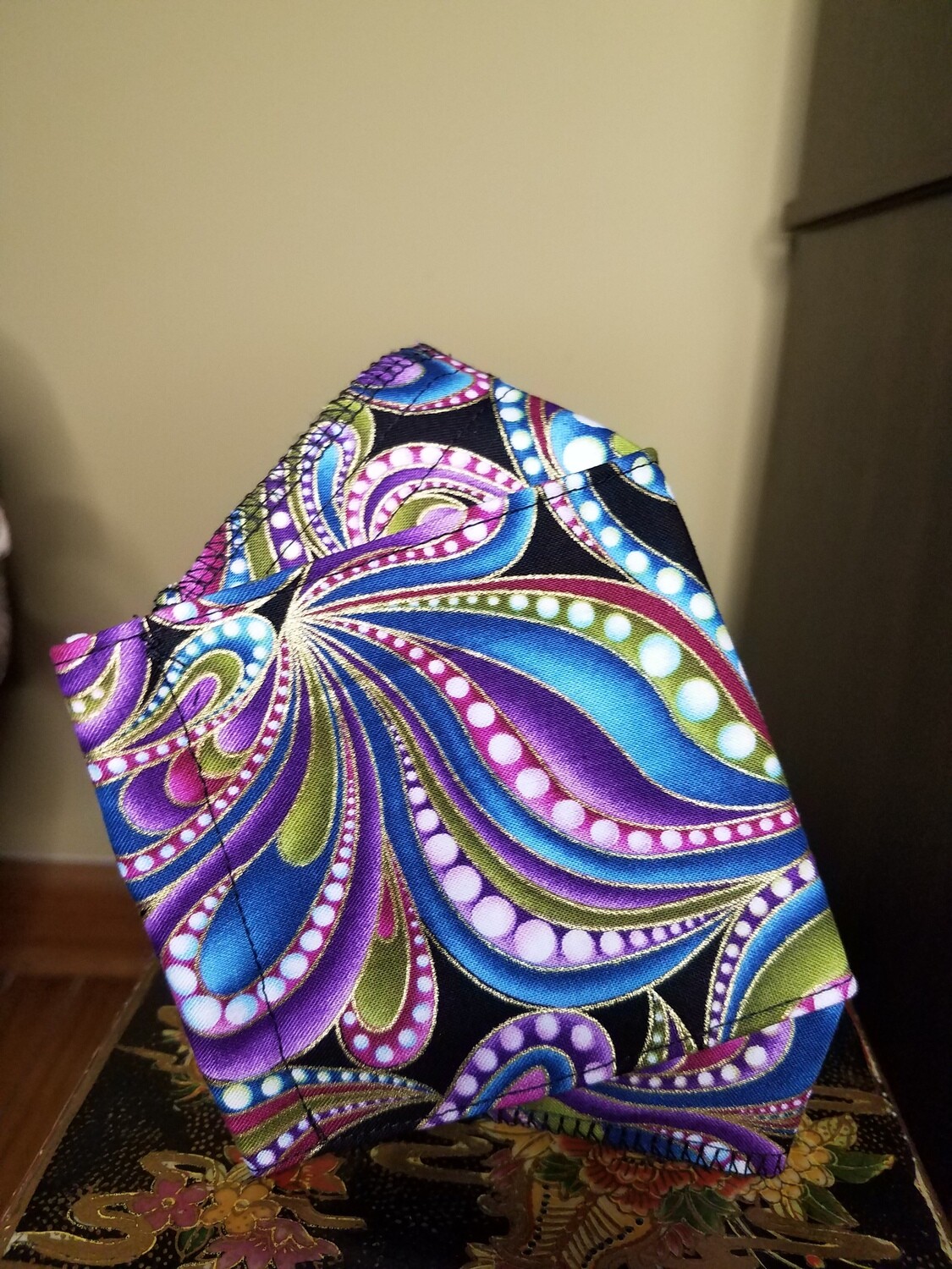 Magical Swirls/Dots 3D Face Mask