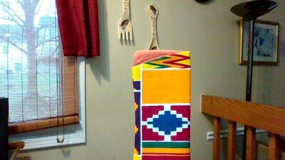 Orange Multi-Color Eyeglass Case