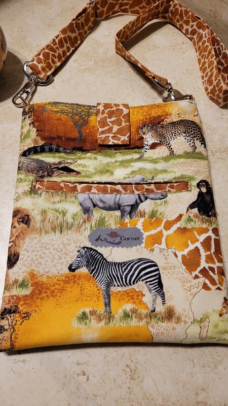 Safari Jungle Flat Purse