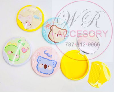 SCS-0317/Mini espejos con peinilla