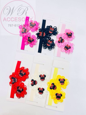 RHW-0312R/ Bandanas de niñas