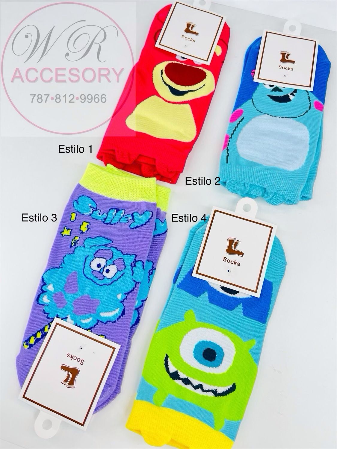 SOCK-085 Medias de Monster Inc