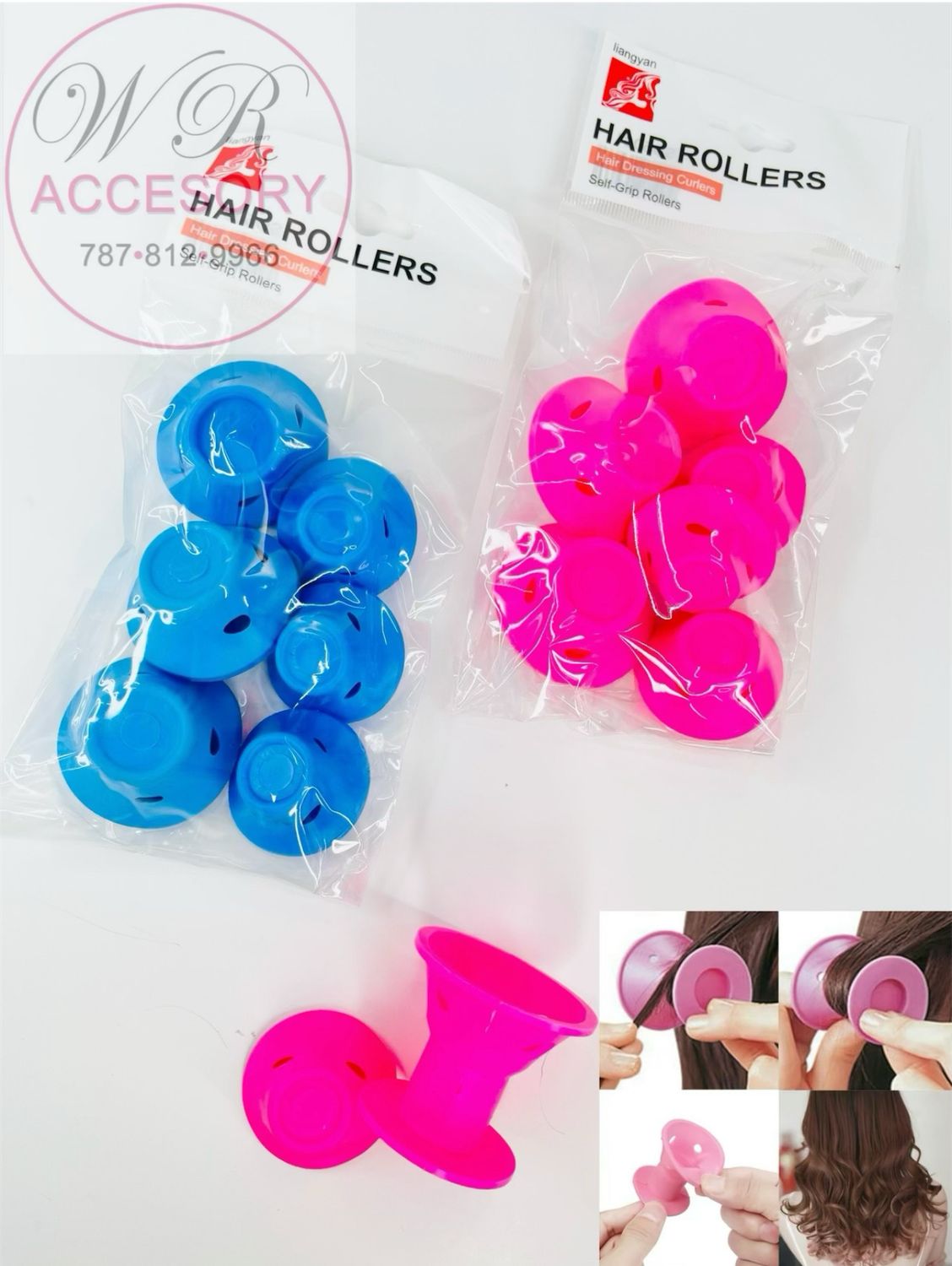 ETC-2120 Rolos Para El Cabello