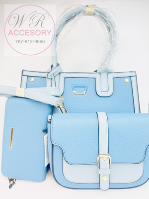 S2299 BLU BLUE TRIO