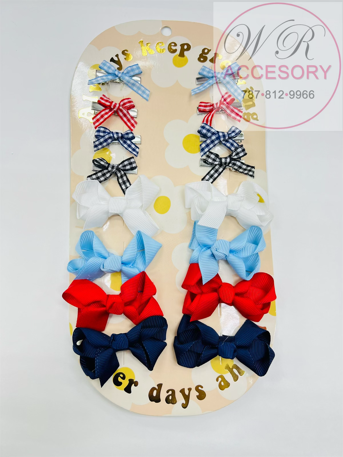 Multipack Lazos Gingham