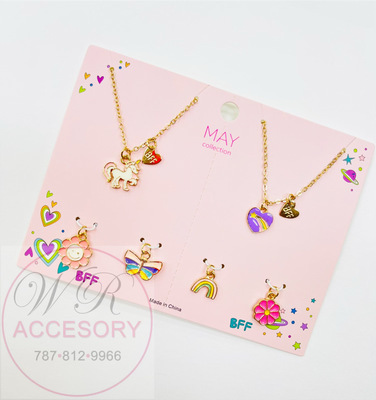 Best Friend Unicornio  Necklace Style B
