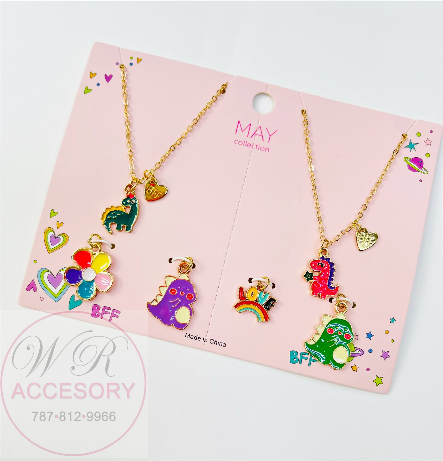 Best Friend Dino Necklace