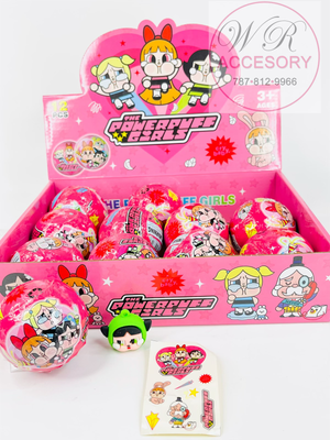 KNV-9309 bolitas sorpresa powerpuff 12 pcs
