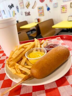 Corn Dog, Small Fry &amp; Drink