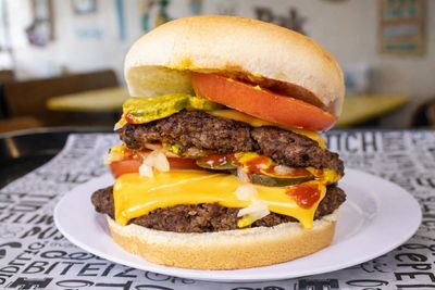 Cheese burger - Double