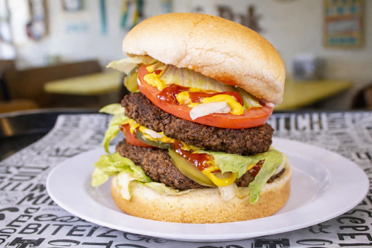 Ham burger - Double
