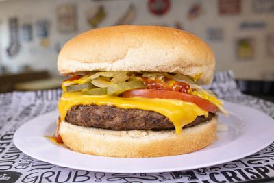 Steak Burger w/Cheese
