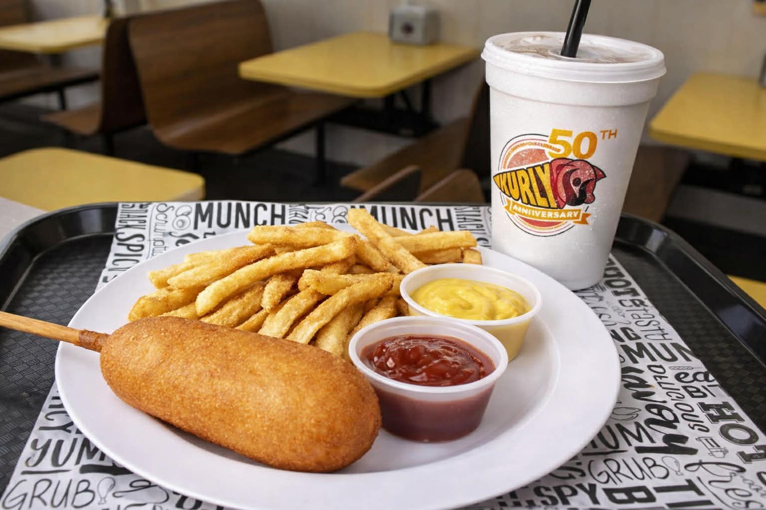 Corn Dog, Small Fry &amp; Drink