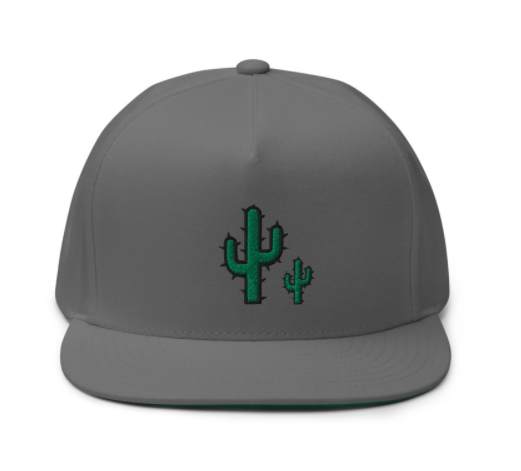 Gorra snapback rejilla Cactus