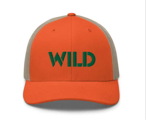 Gorra trucker retro | Yupoong 6606 (Rustic Orange/ Khaki) WILD