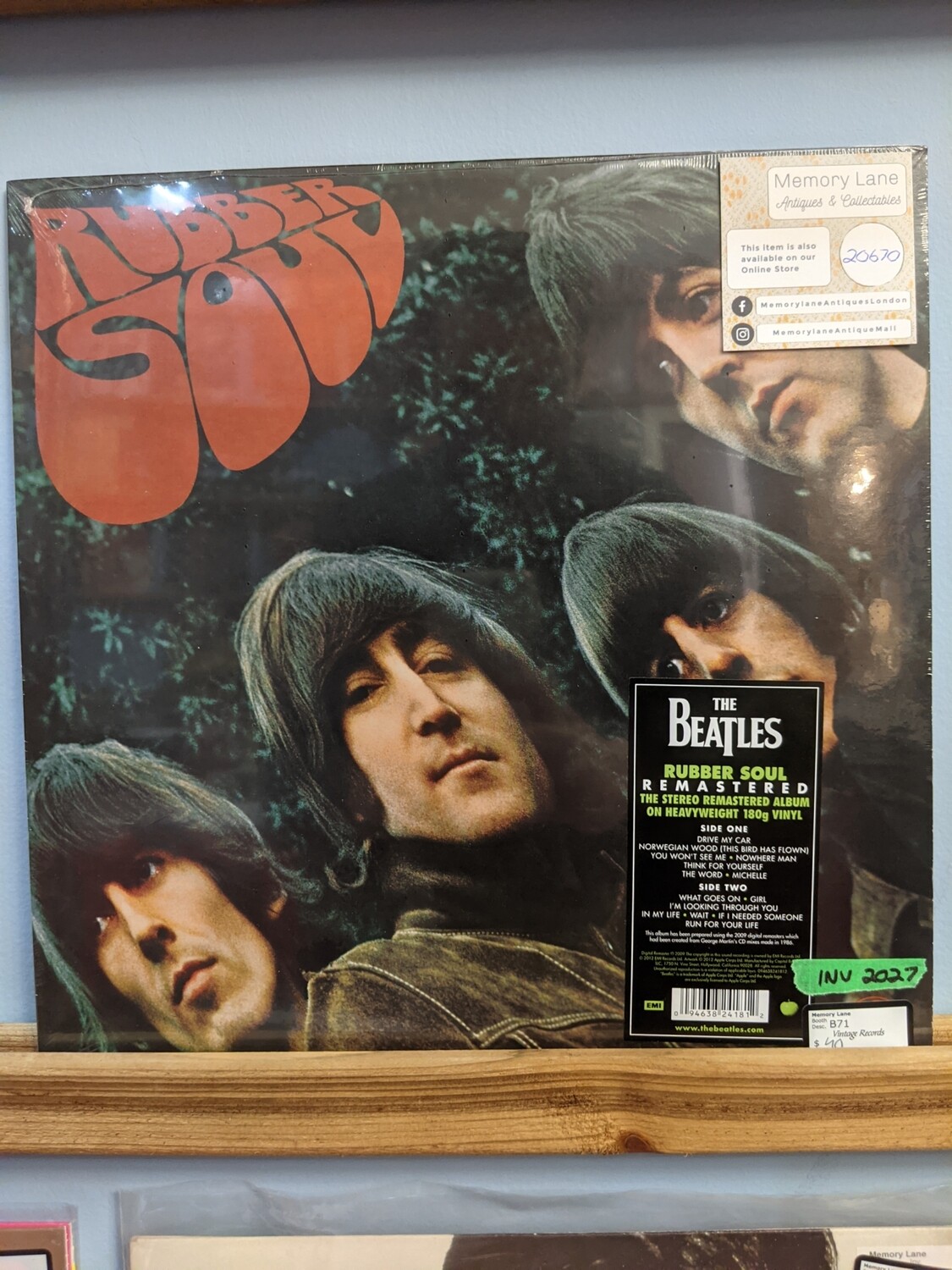 Beatles - LP - Rubber Soul