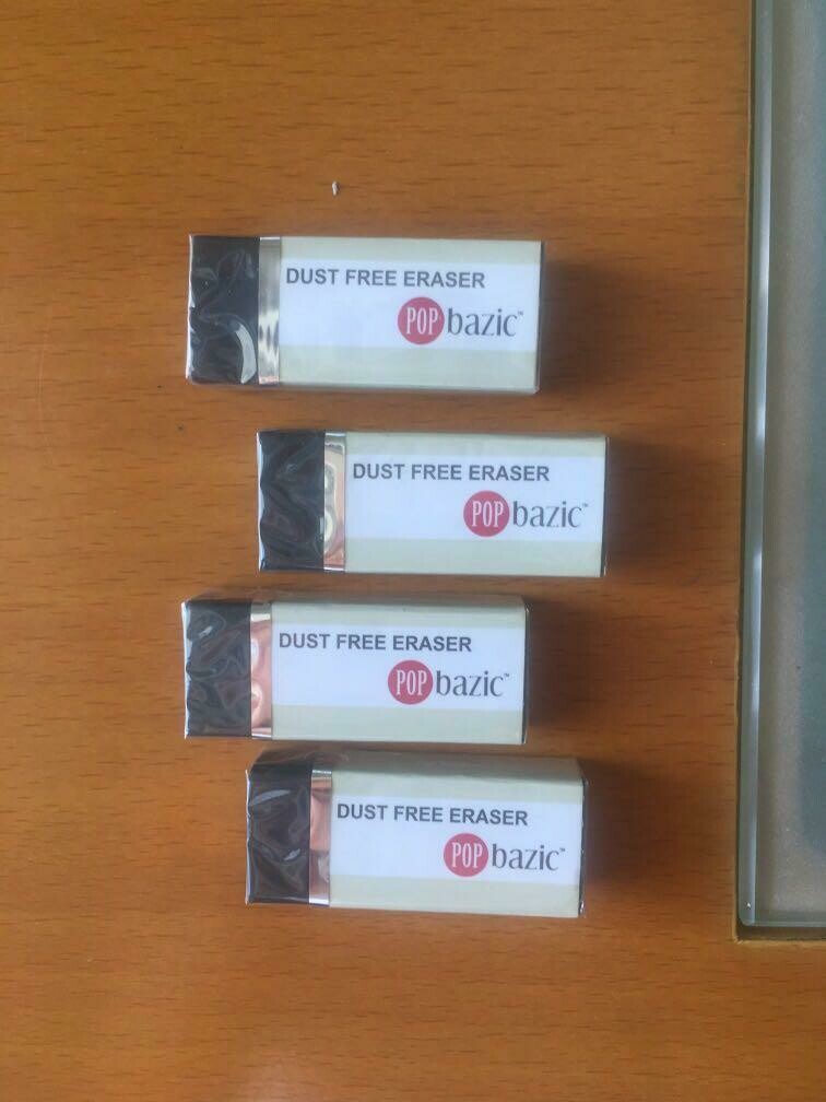 Black Exam-grade eraser