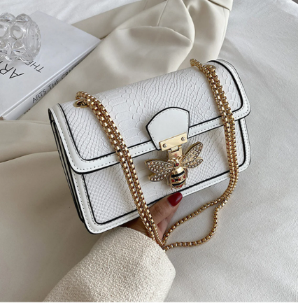 Luxury Women&#39;s Bag 2023 Bee Decorate PU Leather