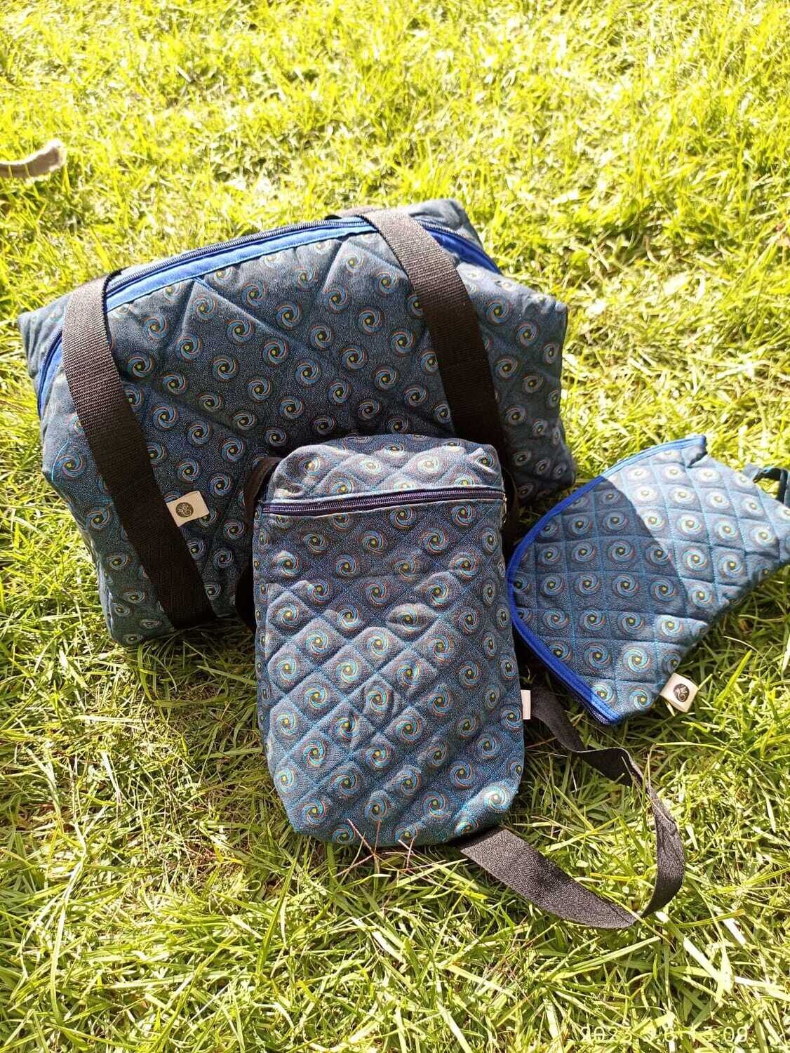 Travel Bag Set (Blue)