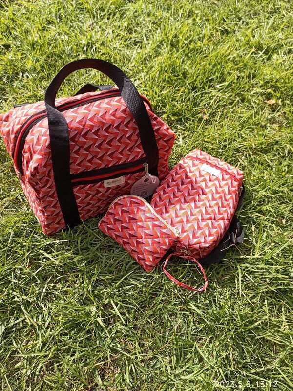 Travel Bag Set (Red)