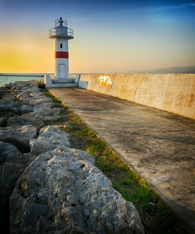 Kit Broderie Diamant, Diamond Painting - Phare de Bretagne - E219