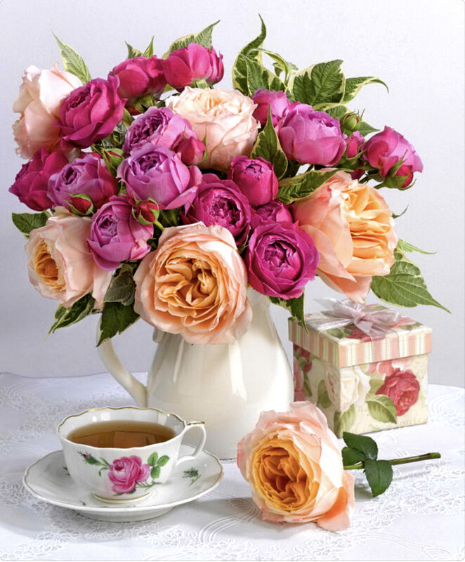 Broderie Diamant - Bouquet d'été 2 - RSB8171