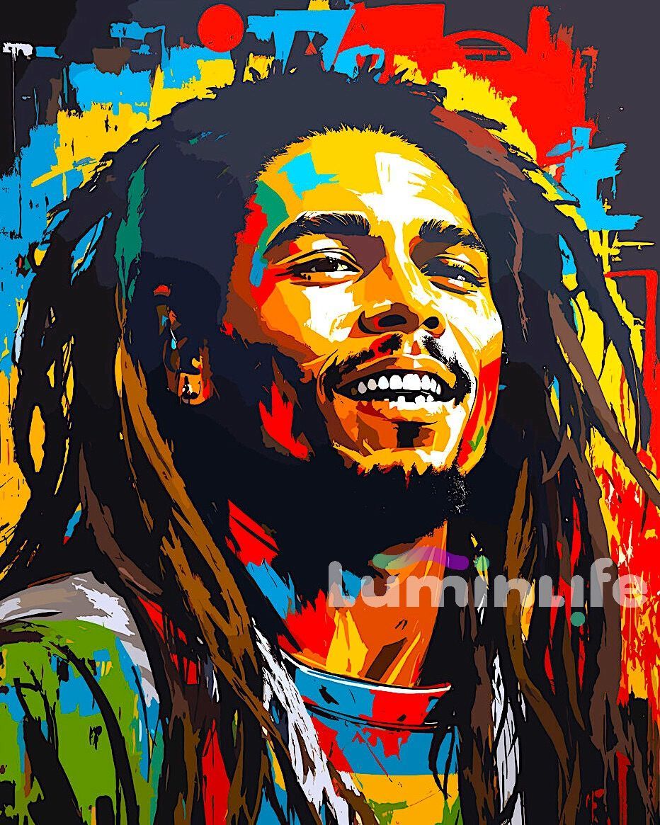 Broderie Diamant - Bob Marley - DF01