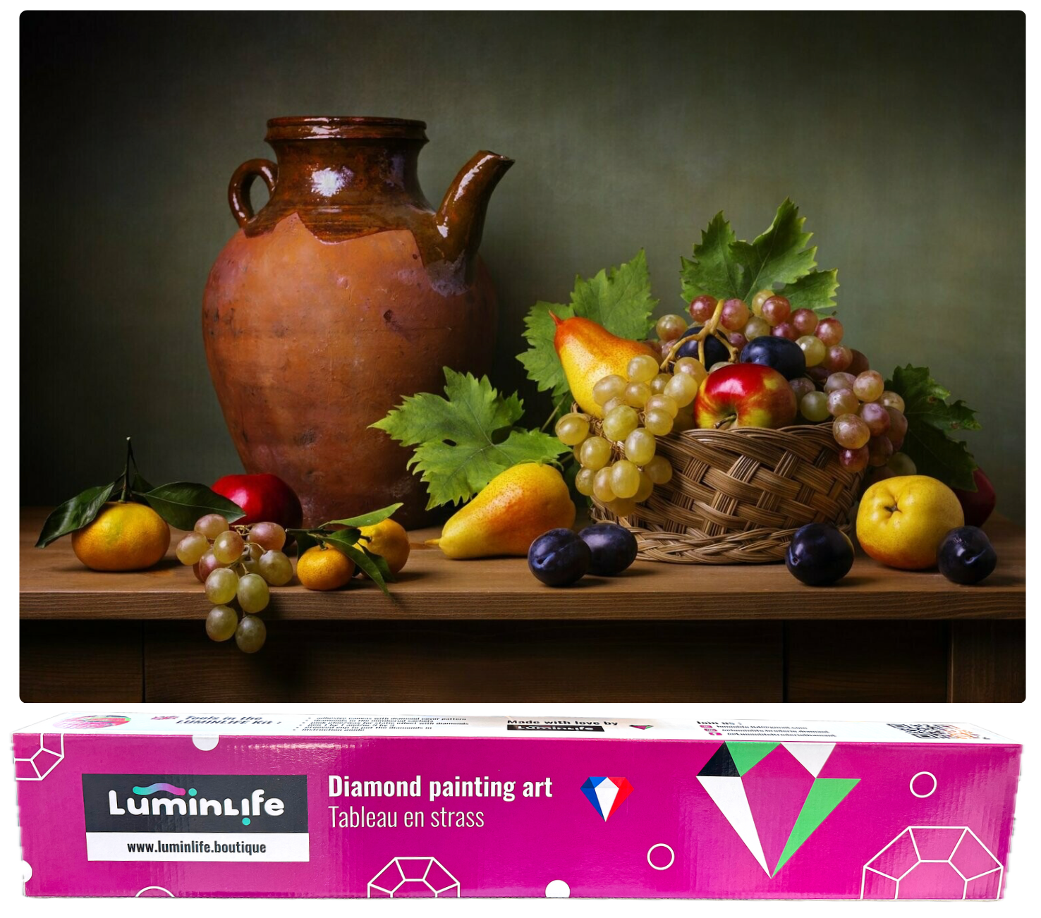 YSCOLOR Diamond Painting Nouveau DIY 5D Complet Diamant