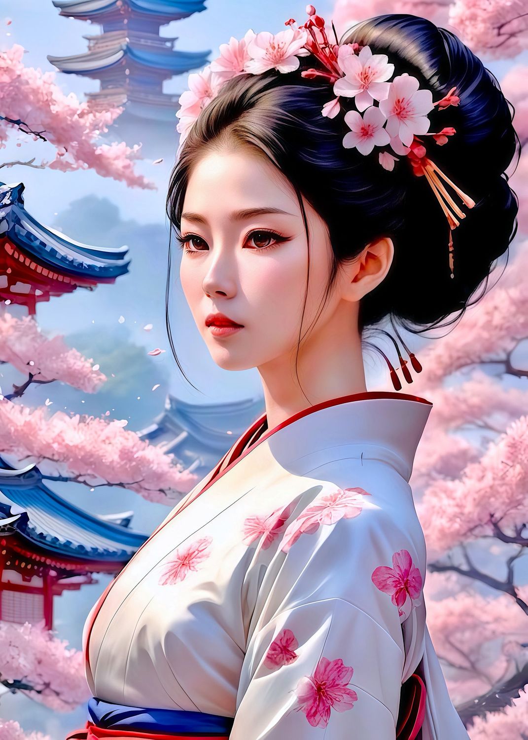 Kit Broderie Diamant - Jolie Geisha - WN11