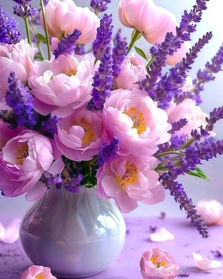 Kit Broderie Diamant - Magnifique bouquet - DF22