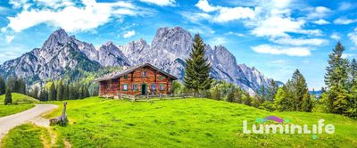 Kit Broderie Diamant - Chalet dans les Alpes - WN20