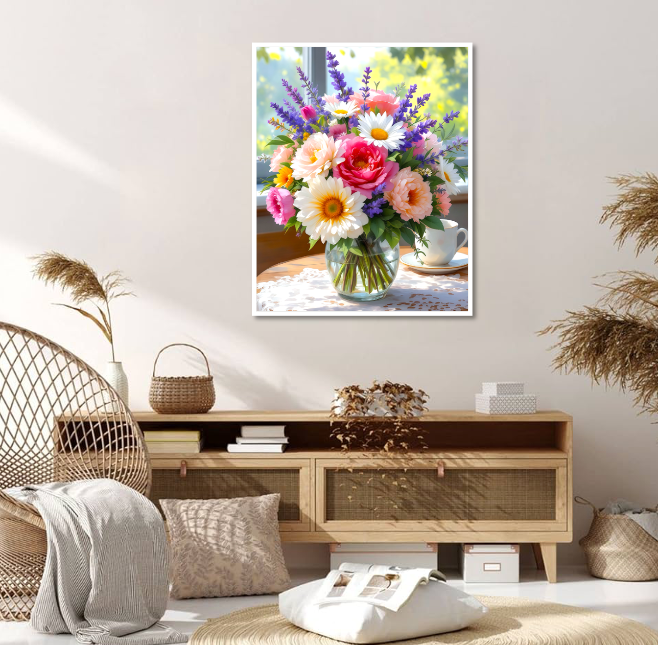 Kit Broderie Diamant - Joli bouquet - DF26