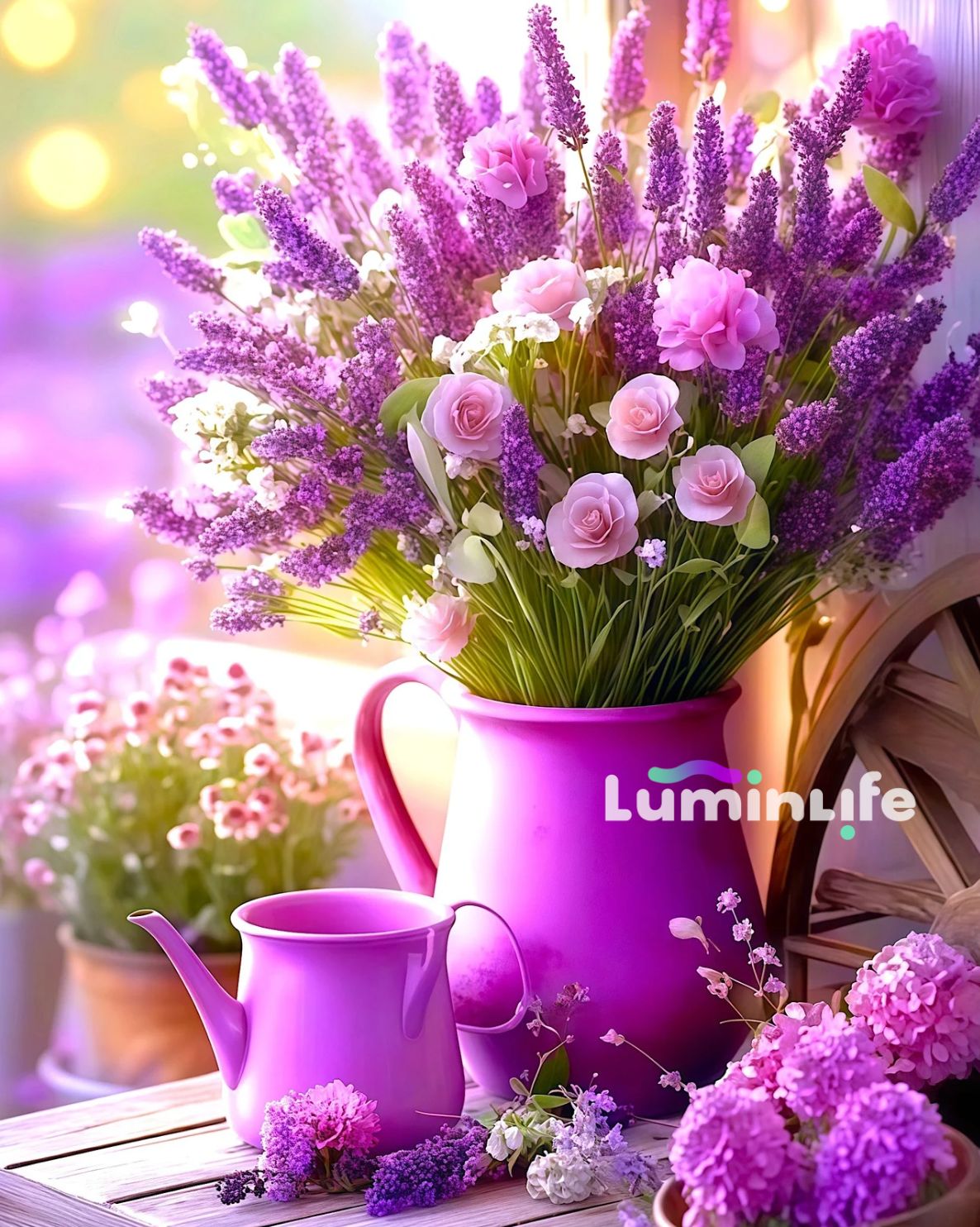 Kit Broderie Diamant - Fleurs de lavande - DF25