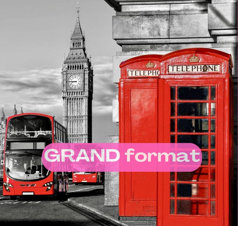 Broderie Diamant - London 5D - W051