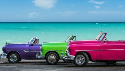 Broderie Diamant 5D - Cuba Vintage