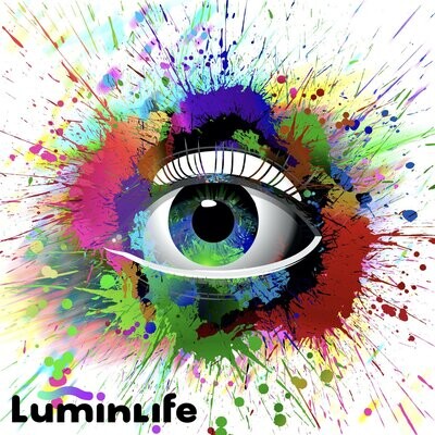 Kit Broderie Diamant, Diamond Painting LUMINLIFE - Oeil créatif - E098