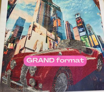 Broderie Diamant 5D - New York Vintage