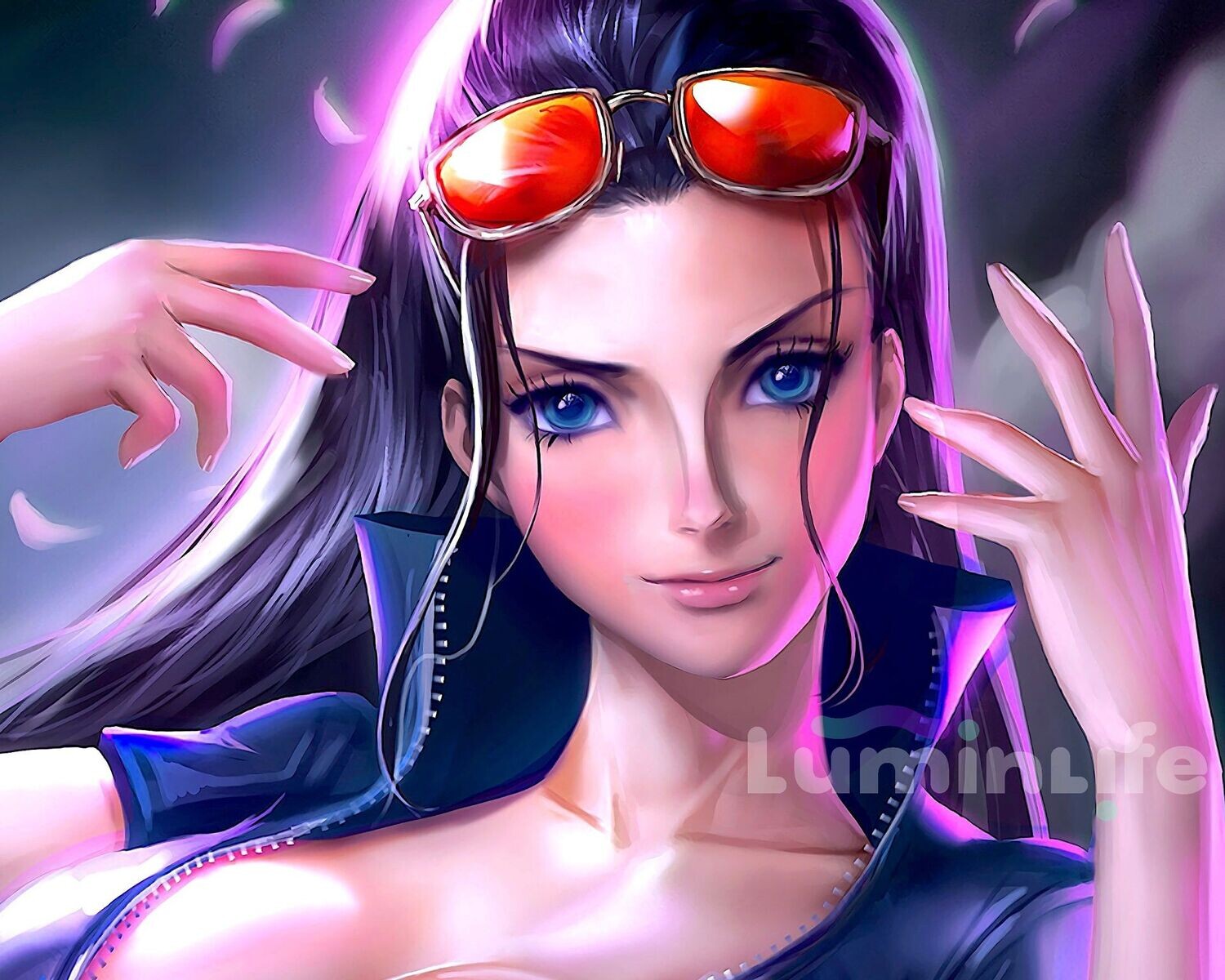 Broderie Diamant 100% -Nico Robin Manga Broderie Diamant 100% -Nico Robin Manga