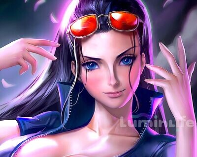 Broderie Diamant 100% -Nico Robin Manga Broderie Diamant 100% -Nico Robin Manga