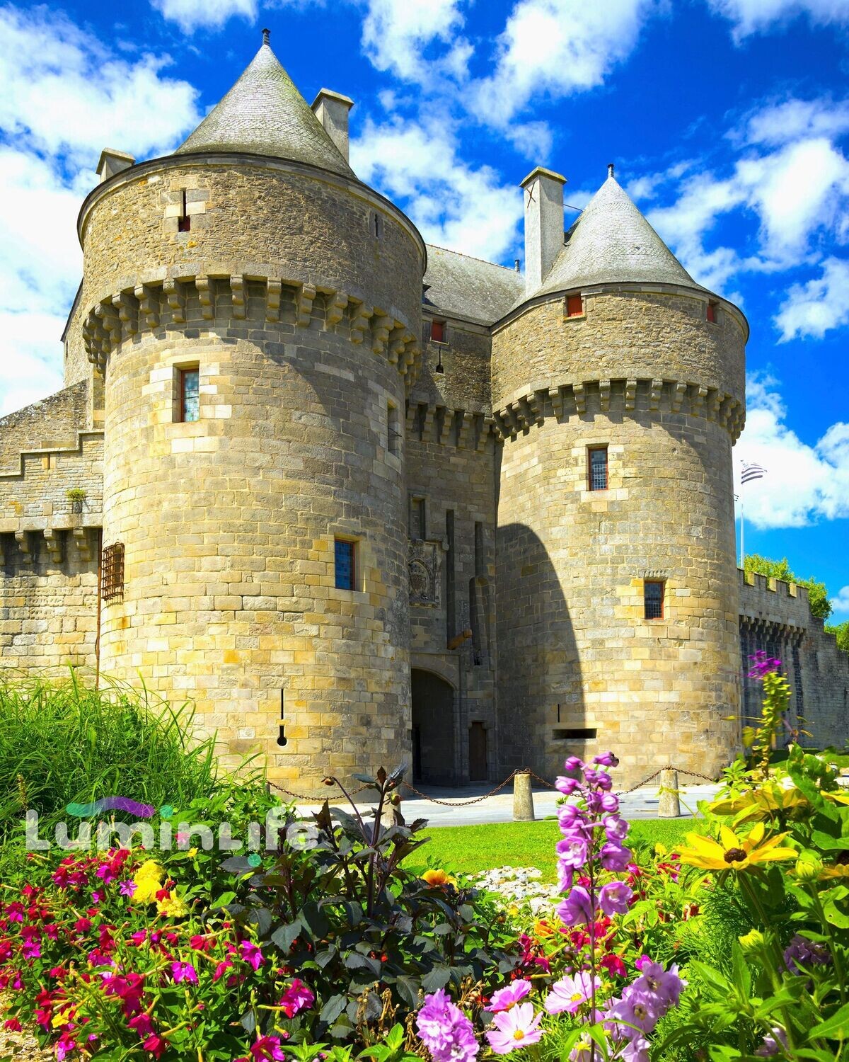 Broderie Diamant 100% -Remparts de Guérande Broderie Diamant 100% -Remparts de Guérande