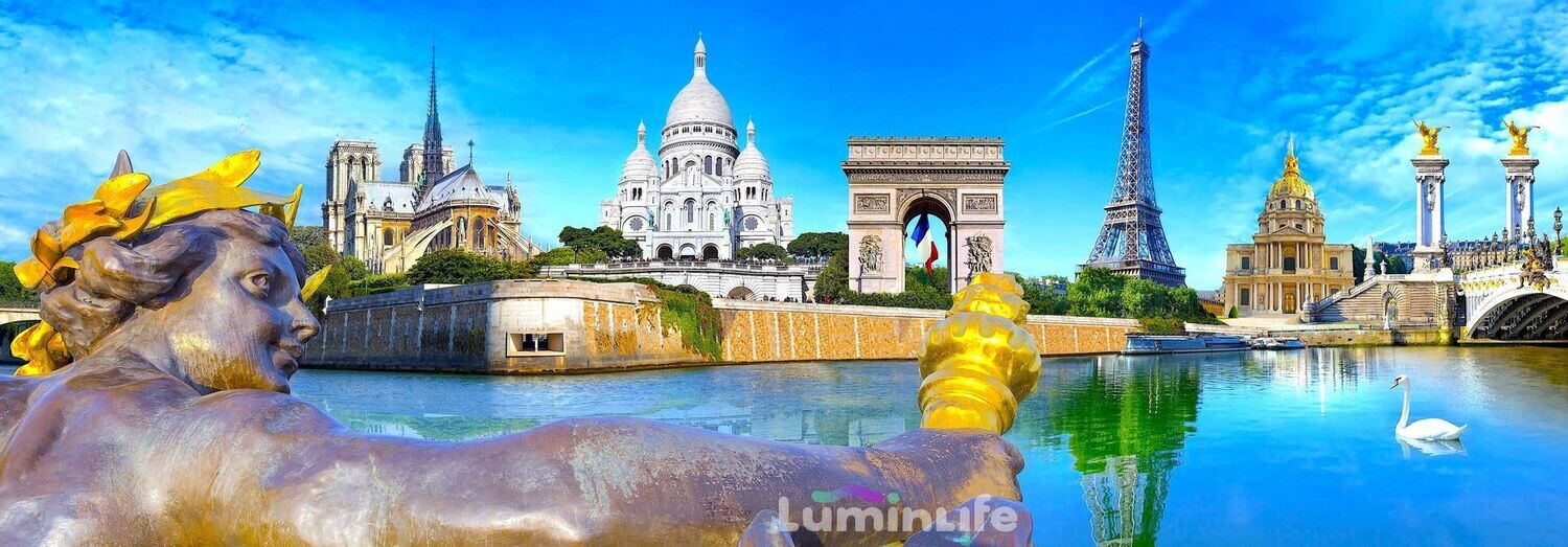 Broderie Diamant 5D -Monuments de Paris