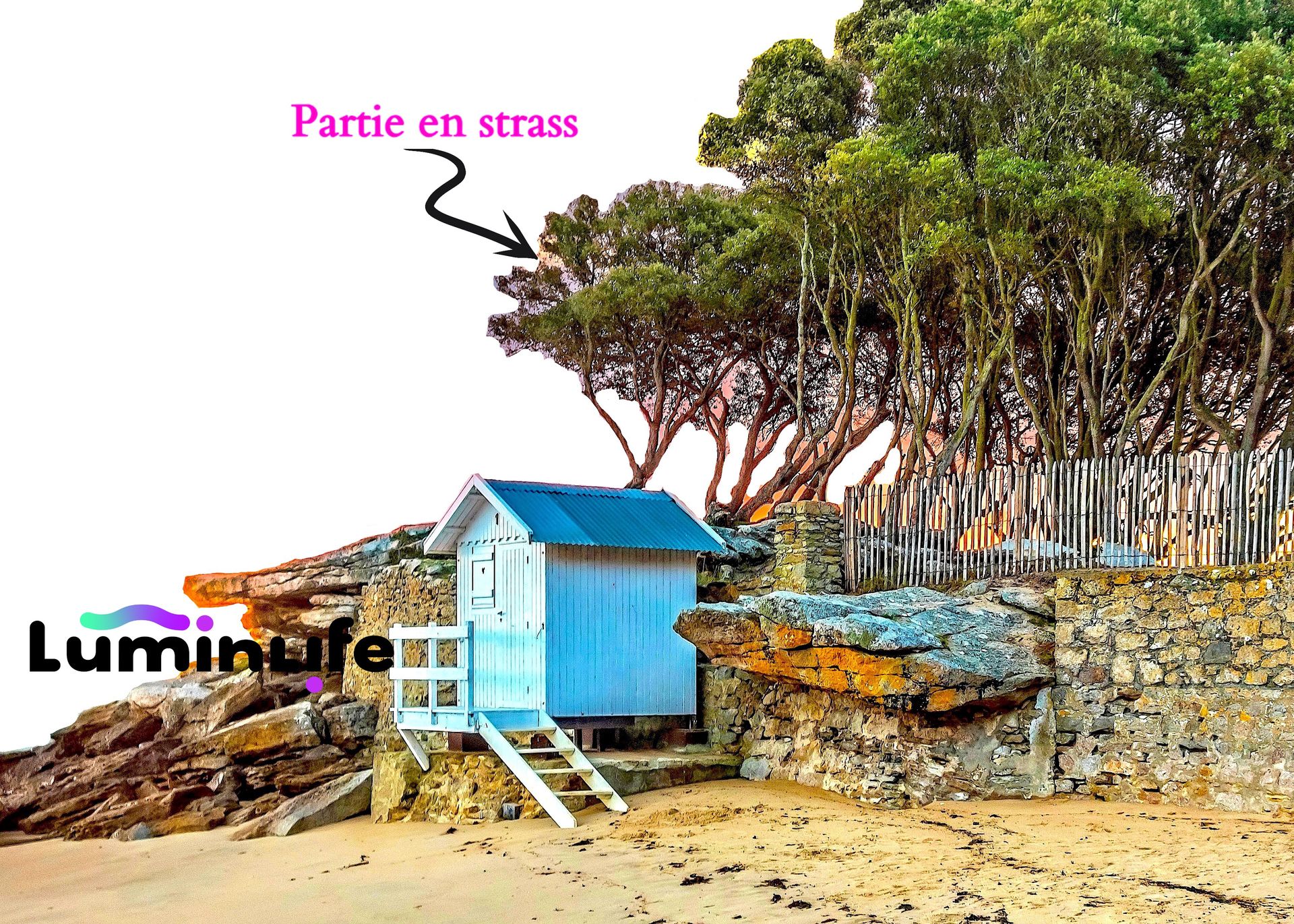 Broderie Diamant 5D - Plage des dames 2