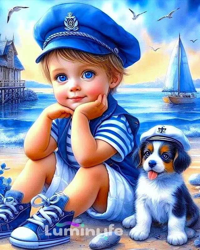 Kit Broderie Diamant - Poulbot - DF12