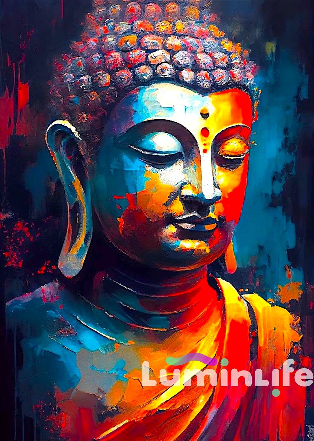 Broderie Diamant 100% Grand -Buddha Zen Broderie Diamant 100% Grand -Buddha Zen