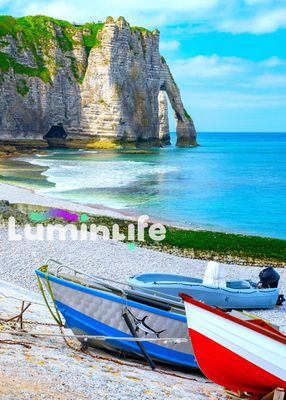 Broderie Diamant 5D -Étretat 2
