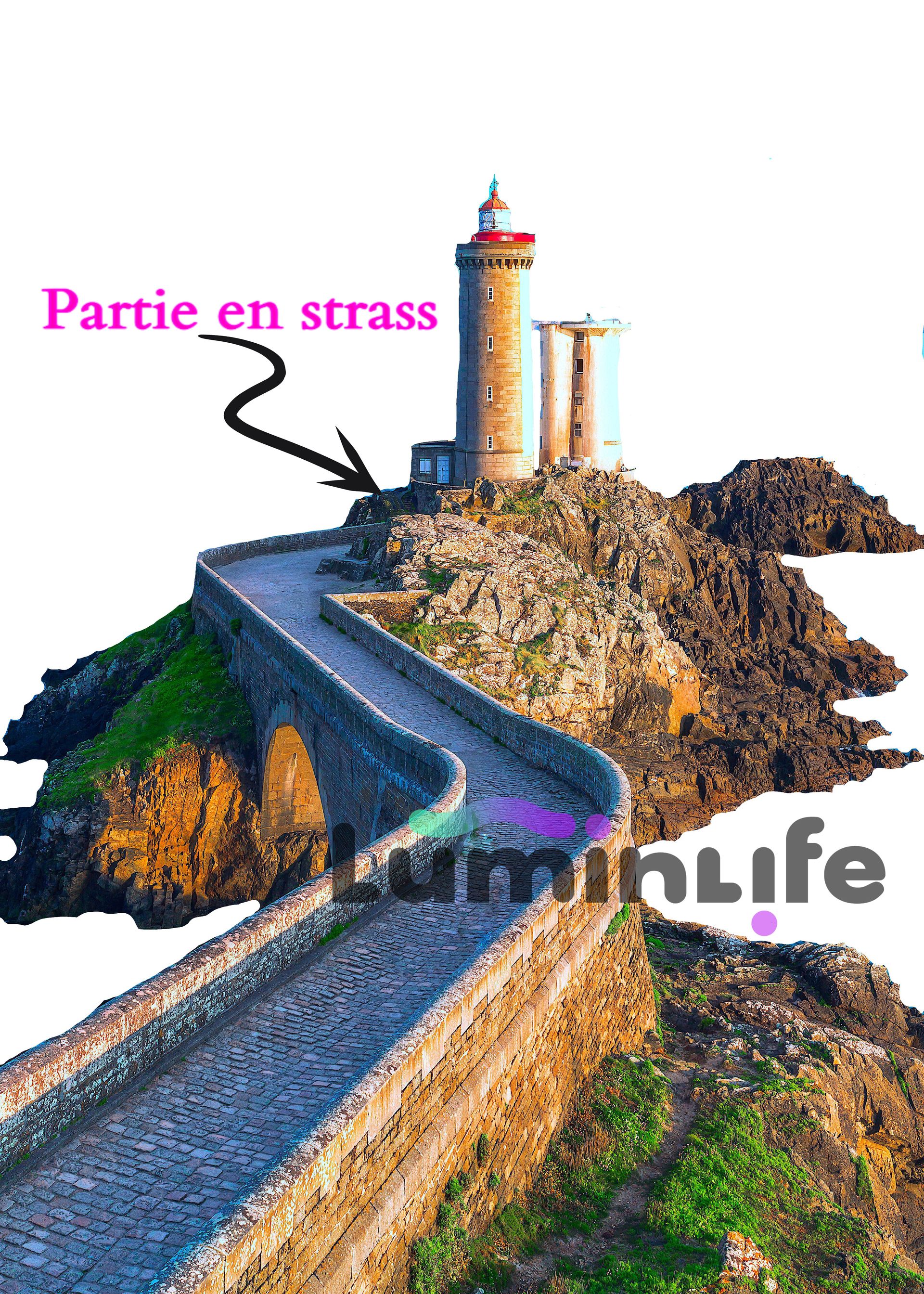 Broderie Diamant 5D -Phare du Petit Minou