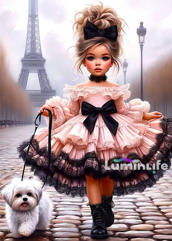 Kit Broderie Diamant - Petite Parisienne - WN10